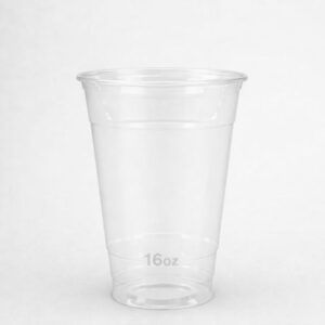 Cup Pet Datar 16oz / 18oz