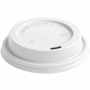 Lid Paper Cup Pola Putih