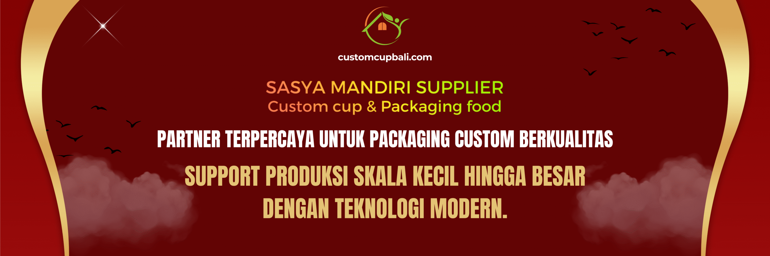 Merah Modern Seminar Proposal Banner 3