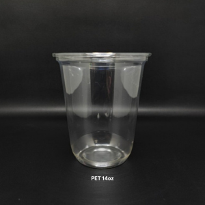 Cup Pet Oval 14oz