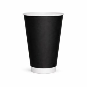 Paper cup double wall 16oz Hitam