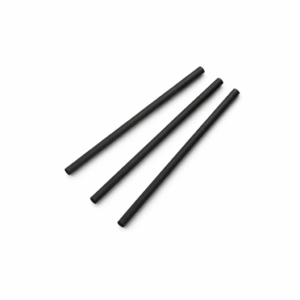 Paper straw 6ml 14,5cm Hitam