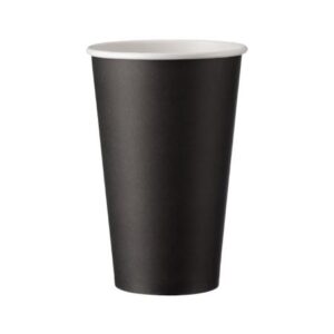 Paper cup single wall 16oz Hitam