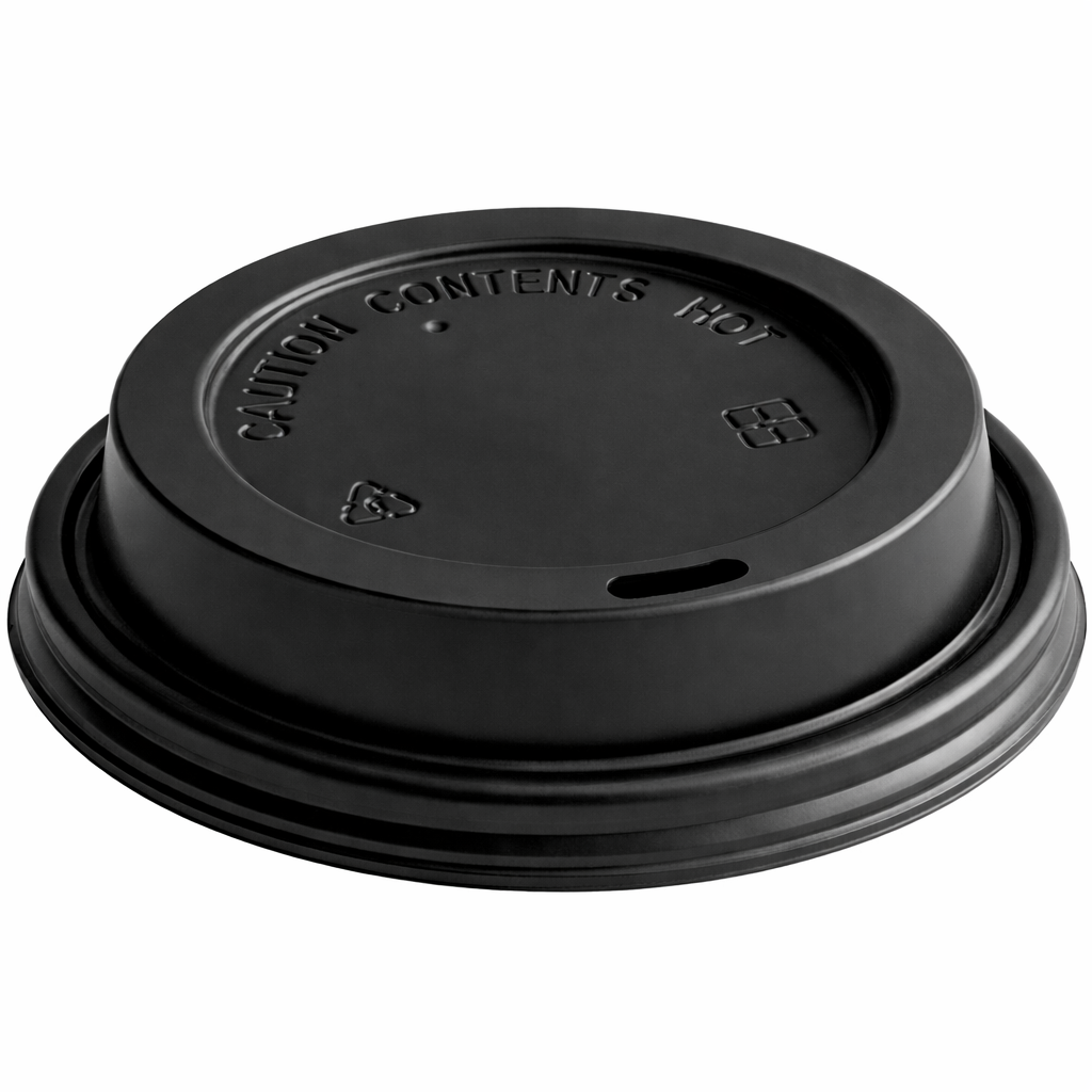 Lid Paper Cup Pola Hitam